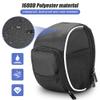 Handlebar Bag Frame Front Tube Storage Foldable Basket Pouch Bag Large Capacity with Mesh Pocket Rain Cover Universal for Most Road Bikes Professional Cycling view 4