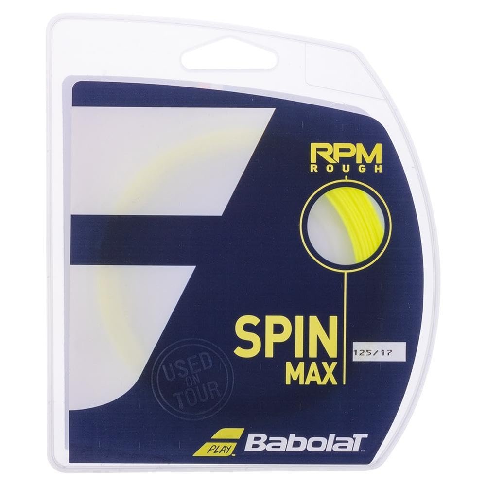 Babolat RPM Blast Rough Tennis String (17G Yellow)