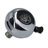 AB Tools Traditional Crown Dinger Bell Bike Cycle Polished Chrome Finish Handlebar Clamp view 3