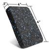 Impresa Rubber Floor Protectors for Walking Pad & Treadmill Pad - 4 x 4 x 0.5 in, 6-Pack - Anti-Vibration & Shock-Absorbing Mats - Workout Mats for Home Gym Equipment view 2