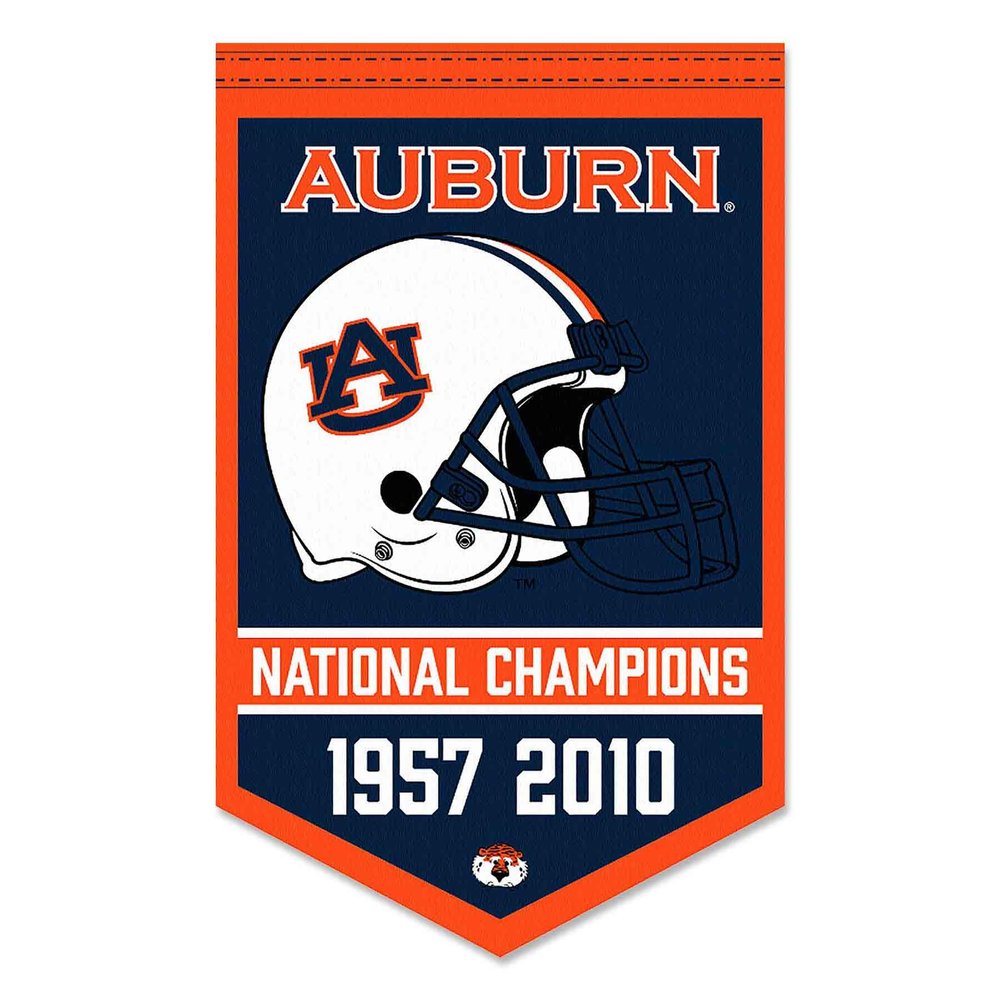 Auburn Tigers Football National Champions Banner