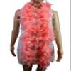 Flydreamfeathers 40 Gram 72" Long, Turkey Chandelle Feather Boa, Dancing Wedding Crafting Party Dress Up, Halloween Costume Decoration (Coral) view 1