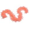 Flydreamfeathers 40 Gram 72" Long, Turkey Chandelle Feather Boa, Dancing Wedding Crafting Party Dress Up, Halloween Costume Decoration (Coral) view 2