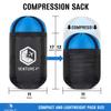VENTURE 4TH 3-Season Backpacking Sleeping Bag, Camping Sleeping Bags for Adults & Kids - Lightweight, Comfortable, Water Resistant, Ideal for Hiking, Camping & Outdoor - Blue/Gray view 3