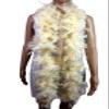 Flydreamfeathers 40 Gram 72" Long, Turkey Chandelle Feather Boa, Dancing Wedding Crafting Party Dress Up, Halloween Costume Decoration (Champagne) view 1