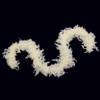 Flydreamfeathers 40 Gram 72" Long, Turkey Chandelle Feather Boa, Dancing Wedding Crafting Party Dress Up, Halloween Costume Decoration (Champagne) view 2