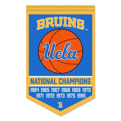 Bruins Basketball Championship Banner