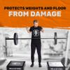 Bells of Steel Deadlift Pads Premium Quality Drop Pads Weightlifting | Noise Reducing Weight Pads for Floor Protection, Crash Pads Weightlifting | Pound Pad for Weight Lifting, Pair of Lifting Pads view 2