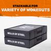 Bells of Steel Deadlift Pads Premium Quality Drop Pads Weightlifting | Noise Reducing Weight Pads for Floor Protection, Crash Pads Weightlifting | Pound Pad for Weight Lifting, Pair of Lifting Pads view 4
