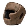 Hayabusa T3 LX Leather Adjustable MMA Headgear - Brown, One Size view 1
