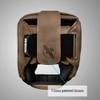Hayabusa T3 LX Leather Adjustable MMA Headgear - Brown, One Size view 4