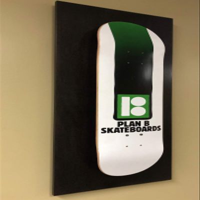 Floating Skateboard Deck Frame Kit 2.0 (Black Veneer)