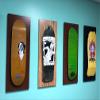 Floating Skateboard Deck Frame Kit 2.0 (Black Veneer) view 3