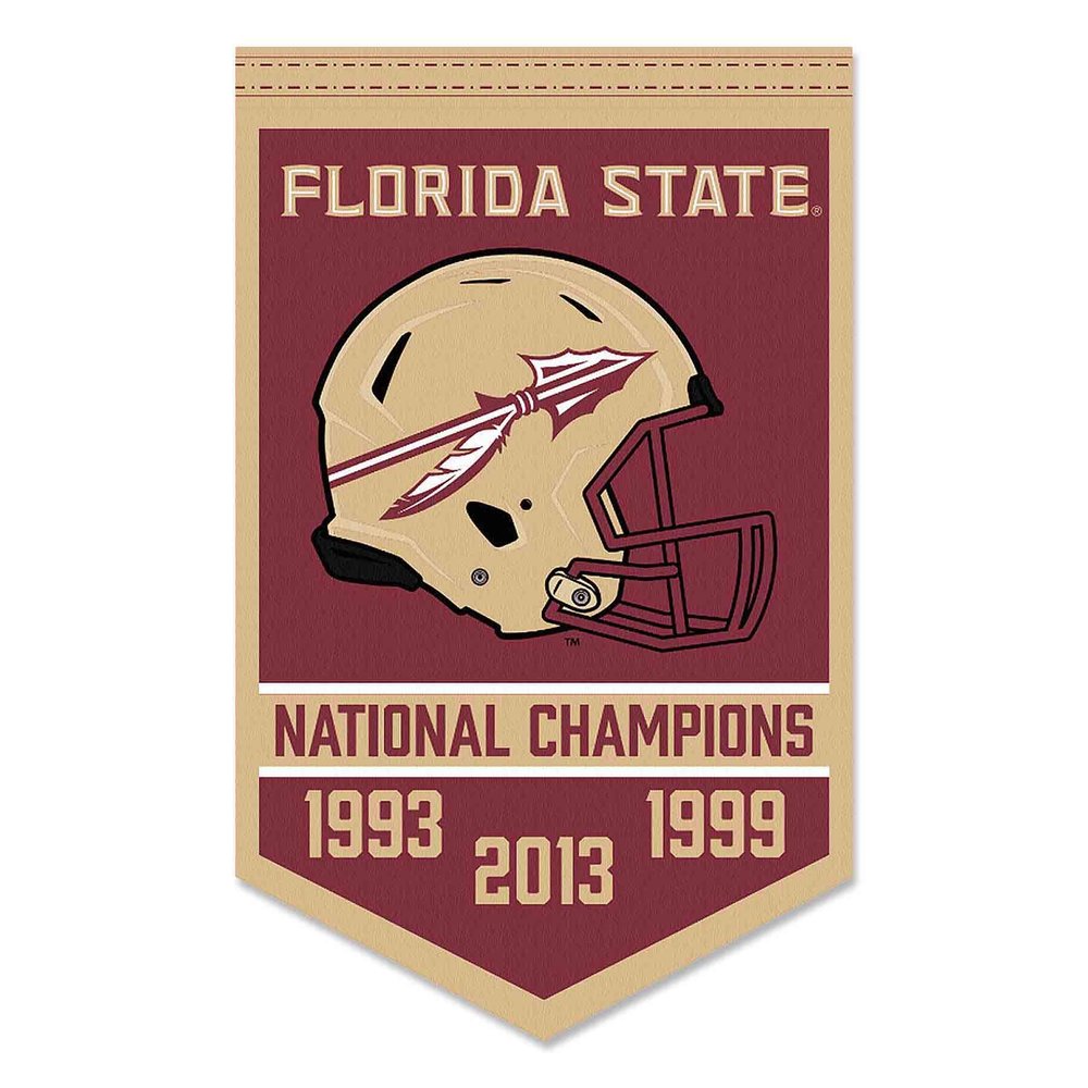 Florida State Seminoles Football National Champions Banner