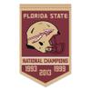 Florida State Seminoles Football National Champions Banner view 1