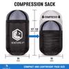 VENTURE 4TH 3-Season Backpacking Sleeping Bag, Camping Sleeping Bags for Adults & Kids - Lightweight, Comfortable, Water Resistant, Ideal for Hiking, Camping & Outdoor - Black/Silver view 3