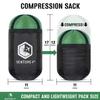 VENTURE 4TH 3-Season Backpacking Sleeping Bag, Camping Sleeping Bags for Adults & Kids - Lightweight, Comfortable, Water Resistant, Ideal for Hiking, Camping & Outdoor - Green/Gray view 3