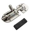 316 SS Heavy Duty 3-5/8" (90MM) Locker Latch Slide Barrel Bolt for Boat Window/Door/Hatch view 1