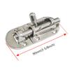 316 SS Heavy Duty 3-5/8" (90MM) Locker Latch Slide Barrel Bolt for Boat Window/Door/Hatch view 2