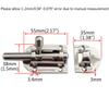 316 SS Heavy Duty 3-5/8" (90MM) Locker Latch Slide Barrel Bolt for Boat Window/Door/Hatch view 3