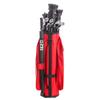 Izzo Golf Izzo Ultra-Lite Cart Golf Bag With Single Strap & Exclusive Features, Red, 35 x 14 x 11 view 3