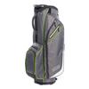 Izzo Golf Izzo Ultra-Lite Cart Golf Bag With Single Strap & Exclusive Features, Gray/Lime, 35 x 14 x 11 view 1