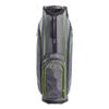 Izzo Golf Izzo Ultra-Lite Cart Golf Bag With Single Strap & Exclusive Features, Gray/Lime, 35 x 14 x 11 view 2