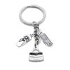 5 Pieces Keyring Keychain Wholesale Suppliers Jewelry Clasps BT4186 Purse Handbag Bag Shoulder Slippers view 2