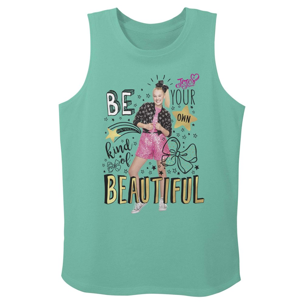 Nickelodeon Girls' Be Your Own Beautiful, Aqua, Large