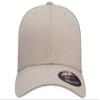 Flexfit Men's Wooly Combed Twill Fitted Baseball Cap, Stone, Large-X-Large view 2