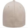 Flexfit Men's Wooly Combed Twill Fitted Baseball Cap, Stone, Large-X-Large view 3