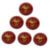 CW Match Red Cricket Ball Genuine Leather Pack of 12 Superior Grade 4Piece Ball view 1