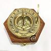 AV Brass Sundial/Marine Compass Nautical Compasses with Box Wooden CASE Gifts for MOM/DAD(Vintage) view 1