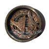 AV Sun-dial/Compass Brass Solid Military/Army Replica Working Sundiel Clock (Vintage Gifts) view 4