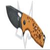Fox Suru Frame Lock FX-526 ALO Pocket Knife N690Co Stainless and Orange 7075 Aluminum view 1