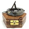 AV Premium Gift for Sailor/Marine Nautical Maritime Compass Brass Navy Tool Sundial Timepiece Compasses view 1
