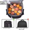 FORICH Backpack Cooler Leakproof Insulated Waterproof Backpack Cooler Bag, Lightweight Soft Beach Cooler Backpack for Men Women to Work Picnics Camping Hiking, 30 Cans(Black) view 2