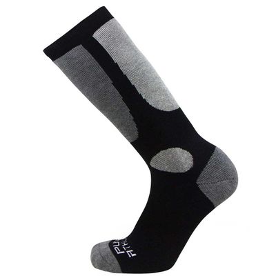 Pure Athlete Kids Value Ski Socks for Boys, Girls  Snowboarding, Winter, Cold Weather (XS/S, 1 Pair - Black)