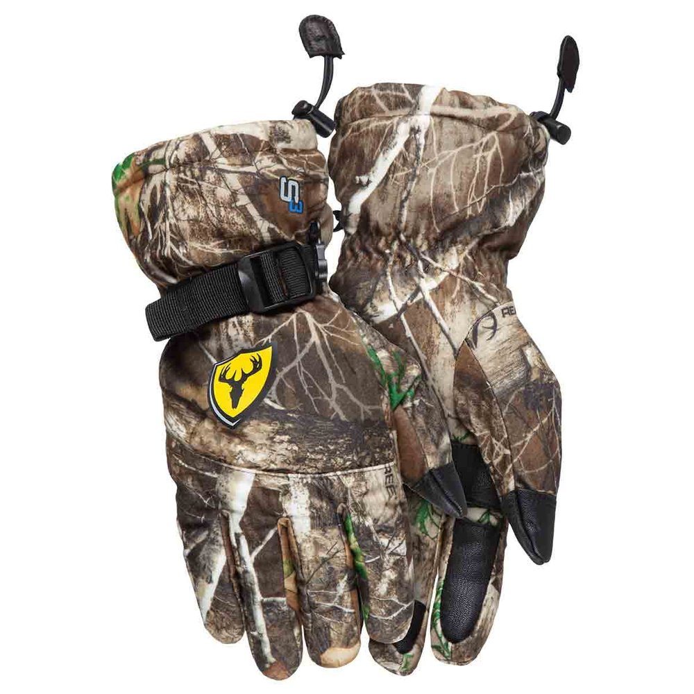 SCENTBLOCKER Shield Series S3 Rainblocker Insulated Winter Gloves for Men (Large, RT Edge)