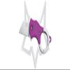 Mini-Ta Liner Lock FX-536P Purple FRN Stainless Pocket Knife view 1