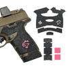 Handleitgrips Gun Grip Tape Compatible with Springfield Hellcat - Black Textured Rubber Pistol Grip Tape with Pink Insert, Easy Installation, Gun Parts & Accessories, Veteran Owned, Made in USA view 1