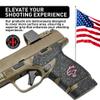 Handleitgrips Gun Grip Tape Compatible with Springfield Hellcat - Black Textured Rubber Pistol Grip Tape with Pink Insert, Easy Installation, Gun Parts & Accessories, Veteran Owned, Made in USA view 3