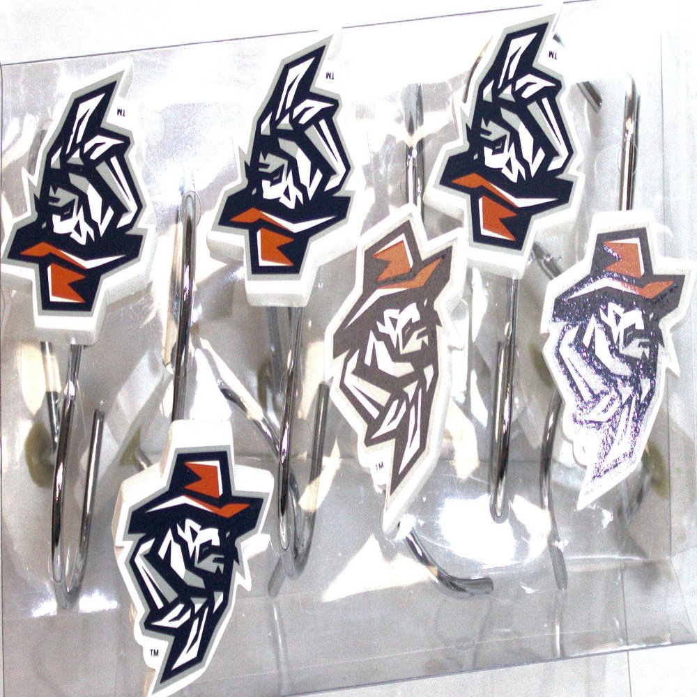NORTHWEST UTEP Miners Shower Curtain Rings