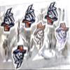 NORTHWEST UTEP Miners Shower Curtain Rings view 1