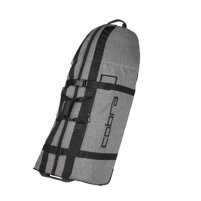 COBRA Golf 2020 Rolling Club Bag (Black-Heather Gray)