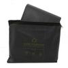 Arcturus Insulated Tarp, Reusable Heavy Duty Thermal Survival Blanket  60x82in, Reflects 90% Body Heat, Waterproof, Windproof, 3-Layer Design, Reinforced Grommets, Black view 4