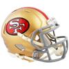Riddell San Francisco 49ers 1964-1995 Throwback Speed Mini Helmet view 1