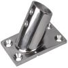 AMRS-281600-1 * Sea Dog Rectangle Base Rail Fittings, Stainless Steel - 60 Degree - 7/8" base view 1