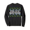Police Navidad - Ugly Sweater Style Xmas Christmas Police Sweatshirt view 1