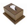 American Furniture Classics concealment tissue box, Walnut Finish, 12.25"L x 8.25"W x 6"H, Brown view 1